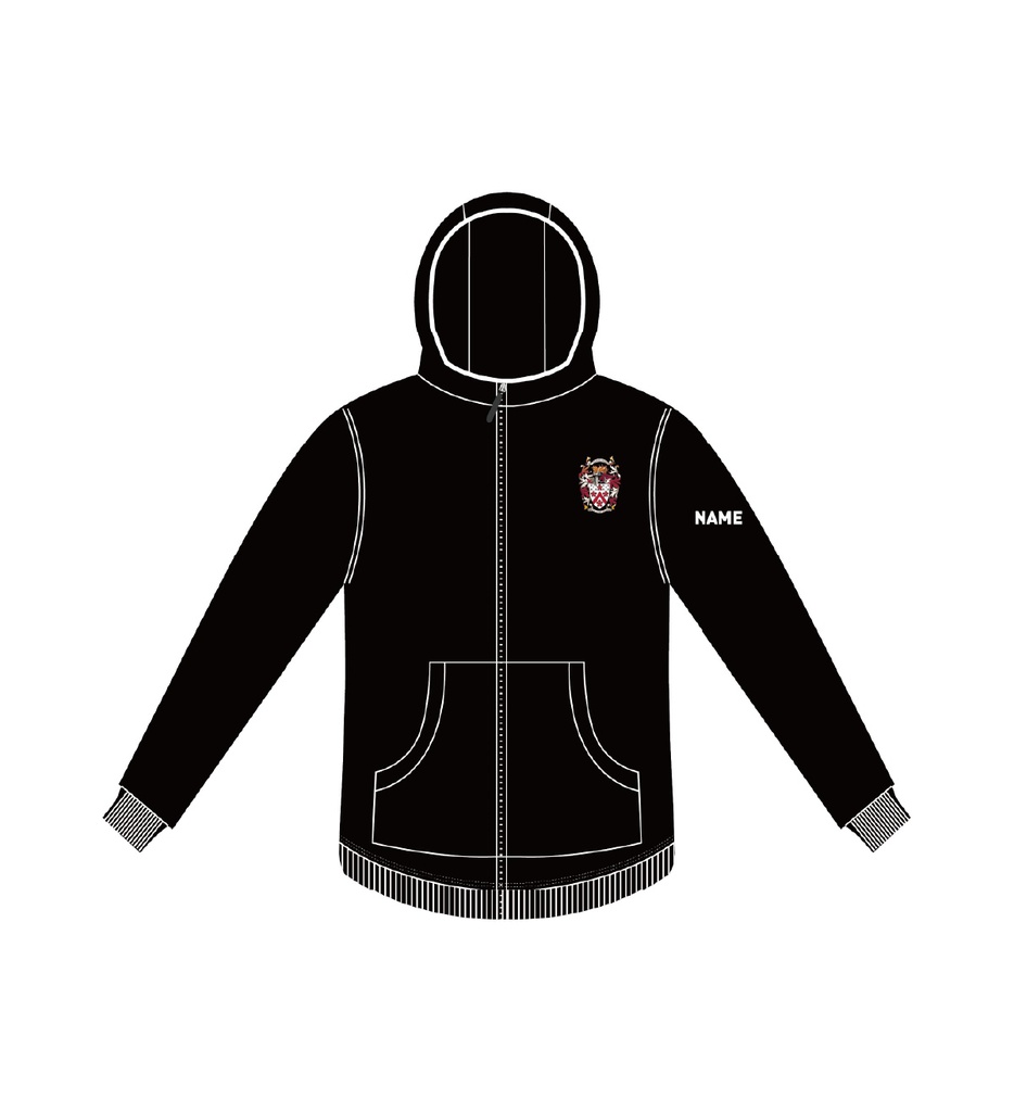 DCSL Leopard Seals Full-Zip Hoodie