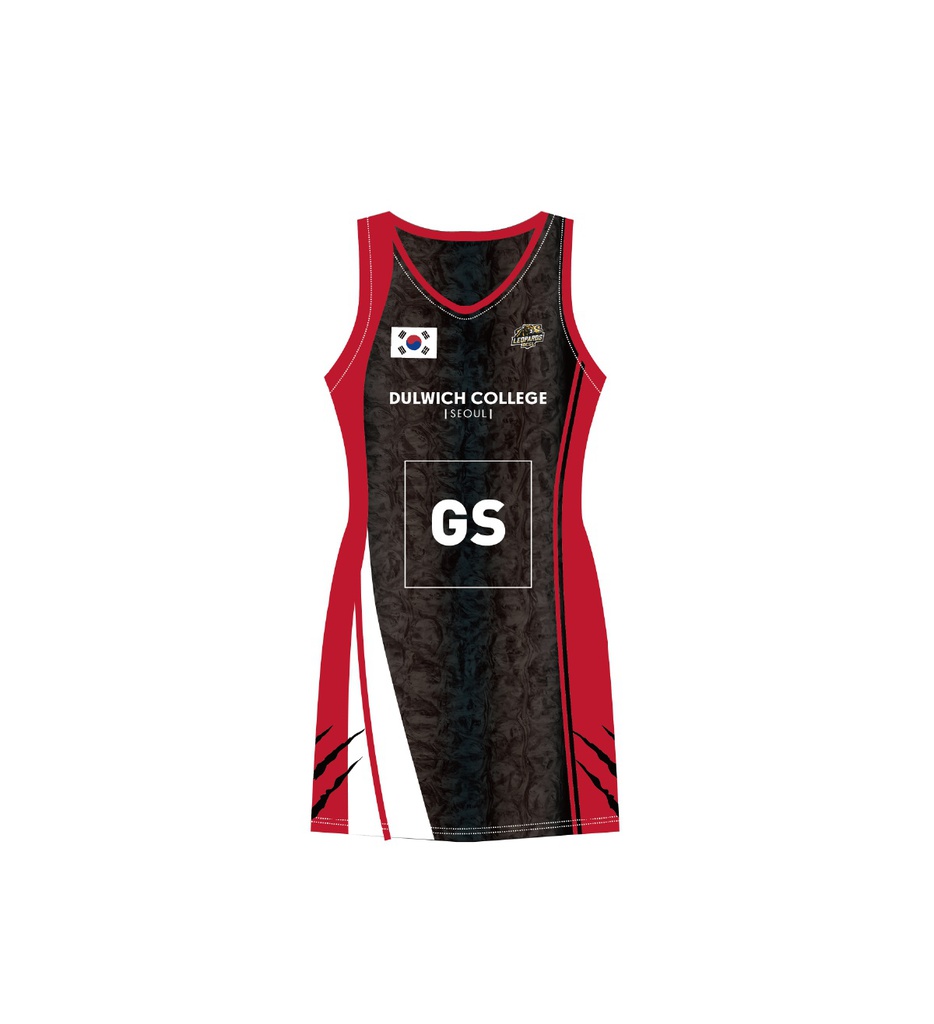 DCSL Leopards Netball Dress - AWAY